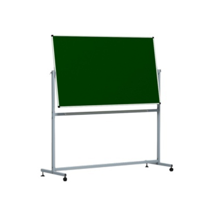 Школьная доска - Передвижная 1000х750 (зел/бел/комб) (ПИ-21)