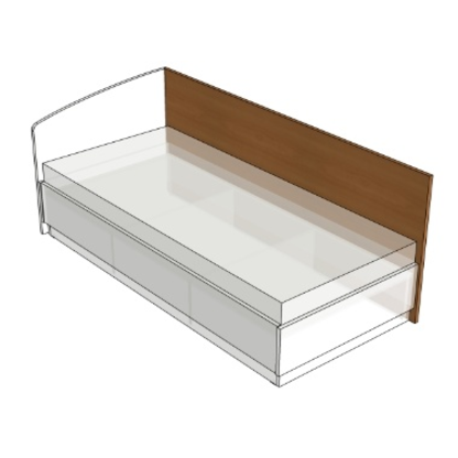 Спинки для кроватей торцевые (К340,341)