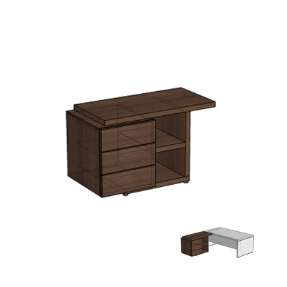 Тумба приставная T800          1280х668х748 