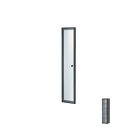 Дверь одиночная в алюминиевой раме Н164       