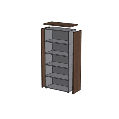 Каркас стеллажа с порталами H032_С112_С003              898х430х1982 