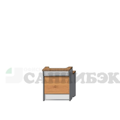 Стойка-рецепция (высотой 955, с выемкой под монитор)