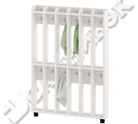 Вешалка напольная (6 ячеек) ДУ-ВН6-1