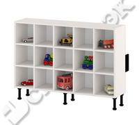 Шкаф для горшков (15 ячеек)