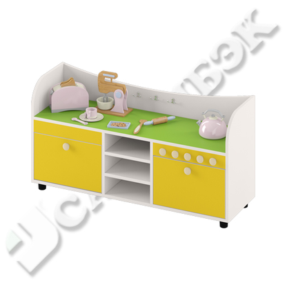 Стеллаж игровой  Кухня  ДУ-СИ10