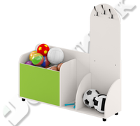 Стеллаж для спорт. инвентаря ДУ-СМ16