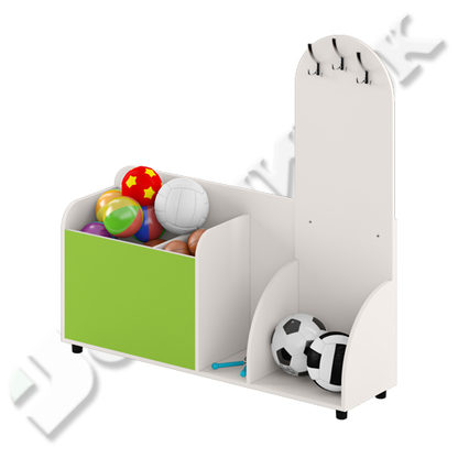 Стеллаж для спорт. инвентаря ДУ-СМ16