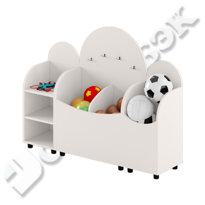 Стеллаж для спорт. инвентаря ДУ-СМ17