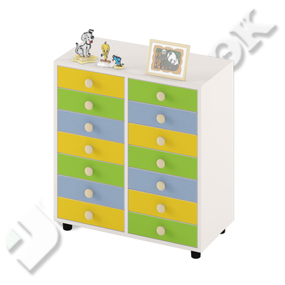 Шкаф (14 ящиков) ДУ-СМ8-14