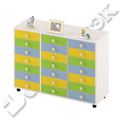 Шкаф (21 ящиков) ДУ-СМ8-21