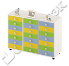 Шкаф (21 ящиков) ДУ-СМ8-21