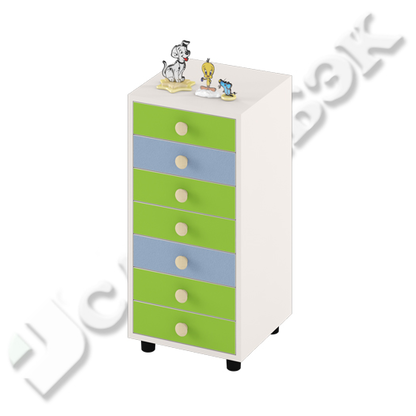 Шкаф (7 ящиков) ДУ-СМ8-7