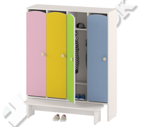 Шкаф для  одежды ДУ-ШР4