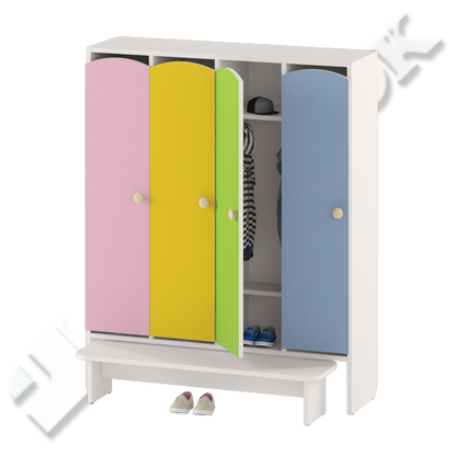 Шкаф для  одежды ДУ-ШР4