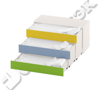 Тумба-кровать 3-х ярусная