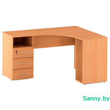 Стол угловой правый  С-086П             1500х1200/500х750 