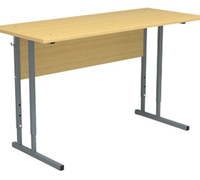 Школьная парта регулируемая 2 местная- СР-35(57)-2м