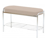 Банкетка 800 мм с подставкой для обуви