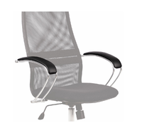 Подлокотник черный кож.зам к креслам BP,BK Metta