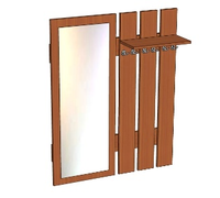 Вешалка навесная (37V001,002)