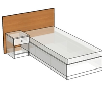 Спинки для кроватей торцевые (К420,421,422)