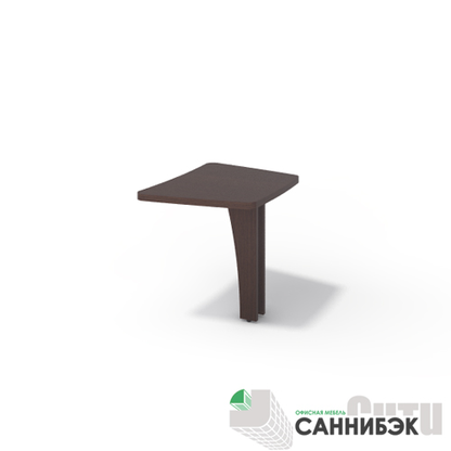 Стол приставной боковой Б-370.2   905х670х750 