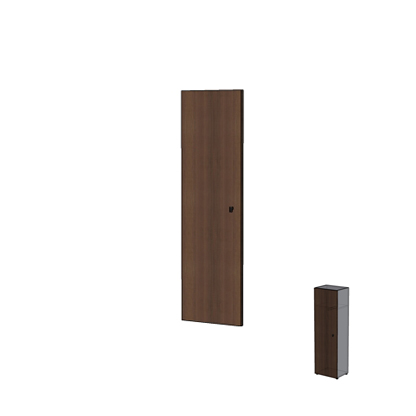 Дверь одиночная для гардероба Н545          592х18х1950 