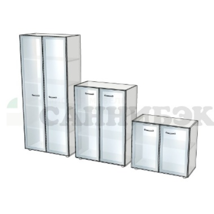 Двери стеклянные (Н357,347,337,327,317,307)Вал