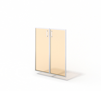 Двери стеклянные в алюминии М-С-9.1094 