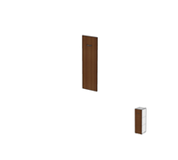 Двери для узких стеллажей без замка ДШД32.07.        