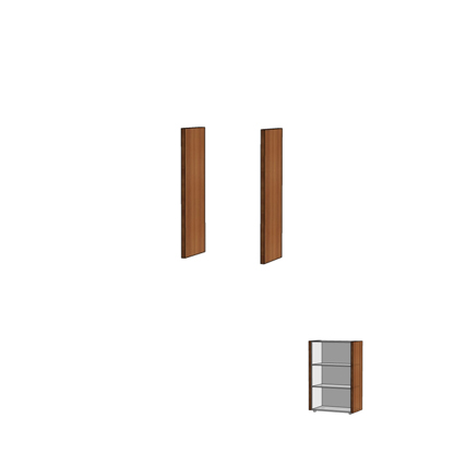 Портал боковой для стеллажа ДШД38.32к           460х38х1273 