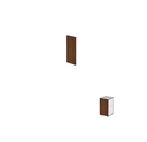 Двери для узких стеллажей без замка ДШД52.07.        