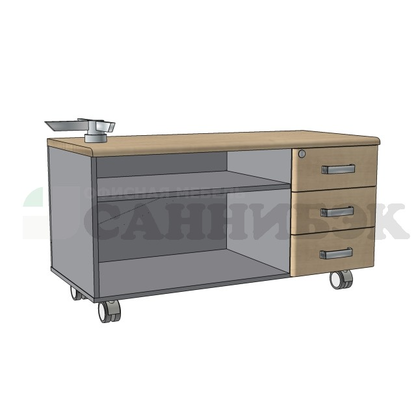 Тумбы поворотные мобильные (13Т002,003,006)