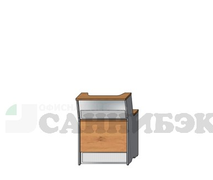 Стойка-рецепция (высотой 1120, с выемкой под монитор)